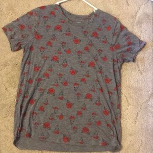 Buffalo and roses T-shirt